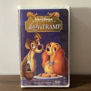 WALT DISNEY Masterpiece Collection | Lady and the Tramp VHS 1998